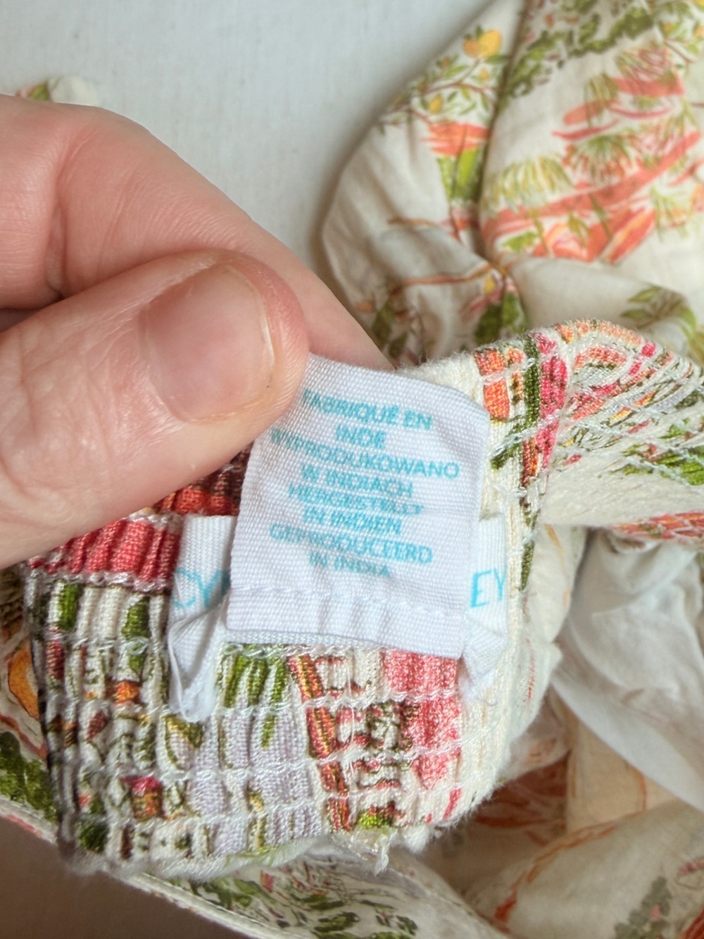 Cynthia Rowley Linen Scenic Pants M 🍋 Italian Summer Coastal - Picture 7 of 9
